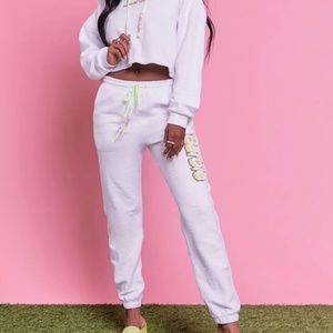 Barbie X Forever 21 Joggers Size Small currently SOLD OUT at Forever 21!